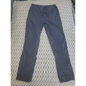 Women's Polo Ralph Lauren Blue Chino Pants Size L 14-16 Inseam 28"